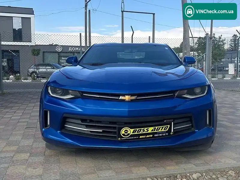Chevrolet Camaro 2018, фото з оголошення 2 з 20, VIN 1G1FD1RS4J0190341
