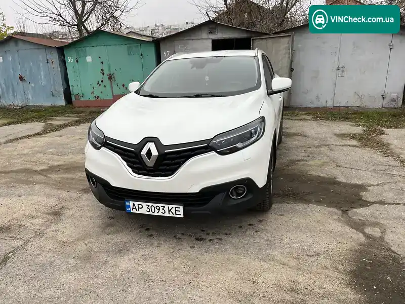 Renault Kadjar 2016, фото з оголошення 1 з 21, VIN VF1RFE00256040456