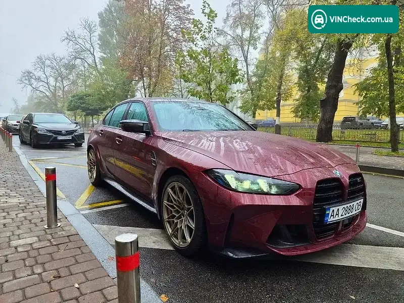BMW M3 2024, фото з оголошення 1 з 15, VIN WBS31HJ010FT78485