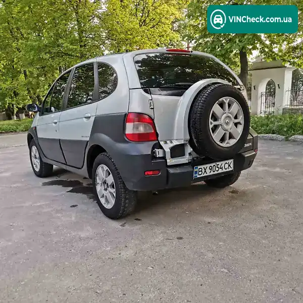 Renault Scenic Rx4 2002, фото з оголошення 2 з 20, VIN VF1JAA50E27292673