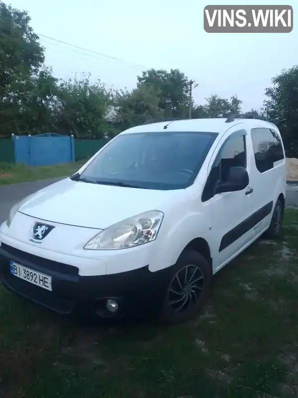 Peugeot Partner 2009, фото з оголошення 1 з 18, VIN VF37D9HXC9J257600
