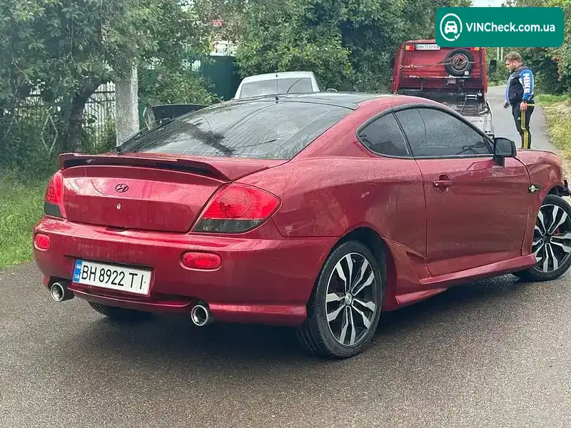 Hyundai Coupe 2006, фото з оголошення 2 з 9, VIN KMHHN61DP6U223203