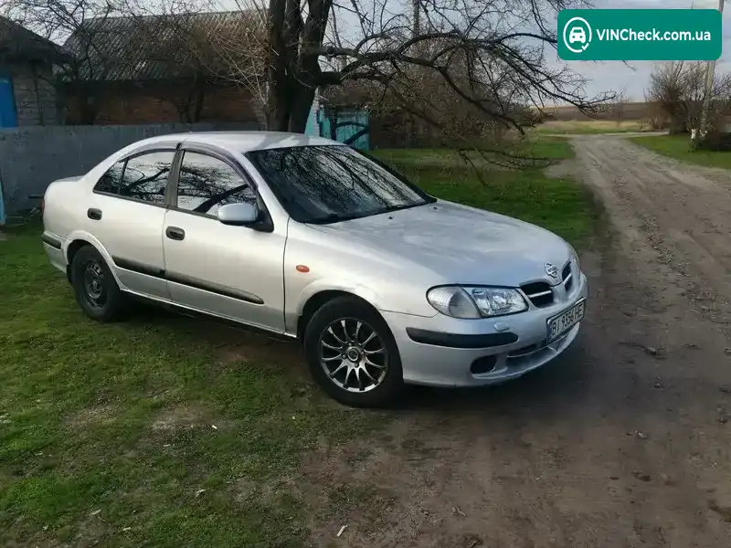 Nissan Almera 2001, фото з оголошення 1 з 9, VIN SJNBAAN16U0197676