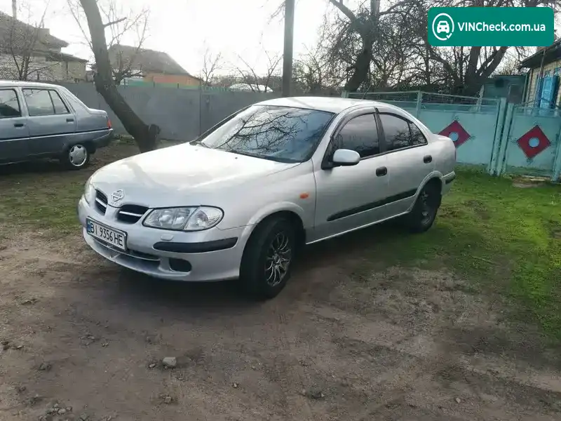 Nissan Almera 2001, фото з оголошення 2 з 9, VIN SJNBAAN16U0197676