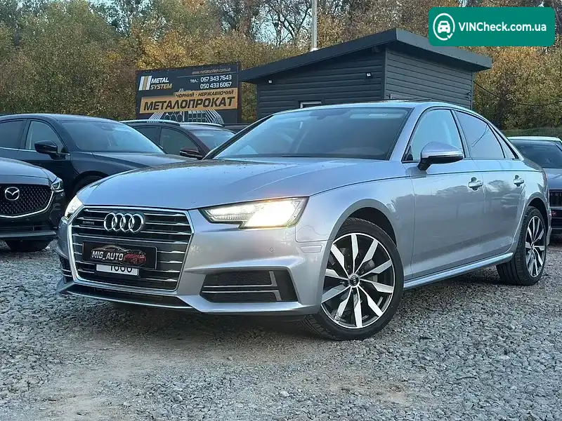 Audi A4 2017, фото з оголошення 1 з 20, VIN WAUANAF48JA023718