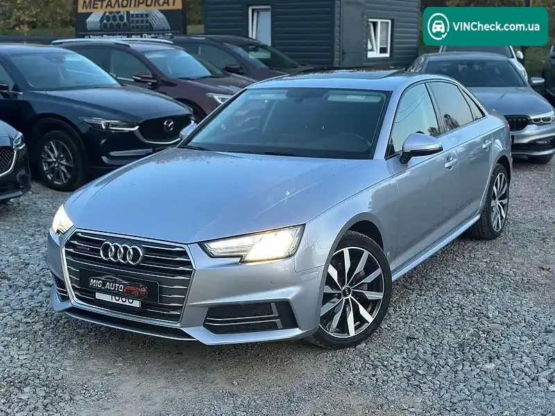 Audi A4 2017, фото з оголошення 2 з 20, VIN WAUANAF48JA023718