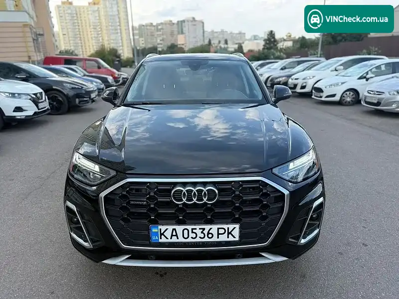 Audi Q5 2021, фото з оголошення 2 з 20, VIN WA1GAAFY4N2049173