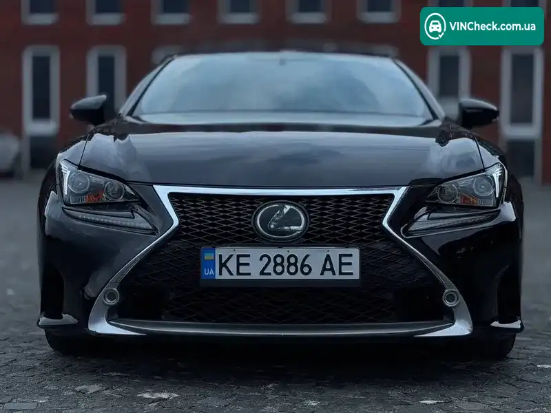 Lexus RC 2017, фото з оголошення 1 з 12, VIN JTHHE5BC0H5016012