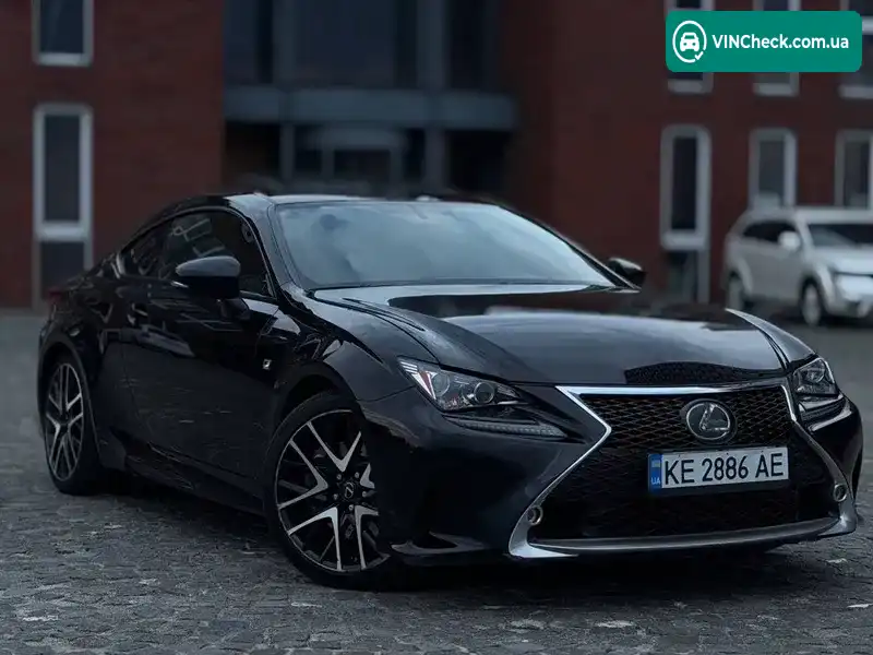 Lexus RC 2017, фото з оголошення 2 з 12, VIN JTHHE5BC0H5016012