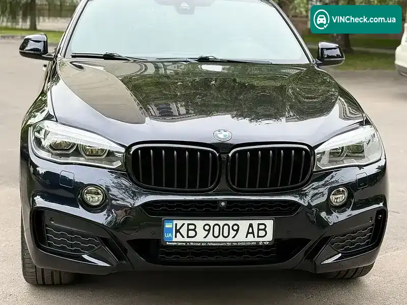 BMW X6 2017, фото з оголошення 1 з 21, VIN 5UXKU2C32H0U29875