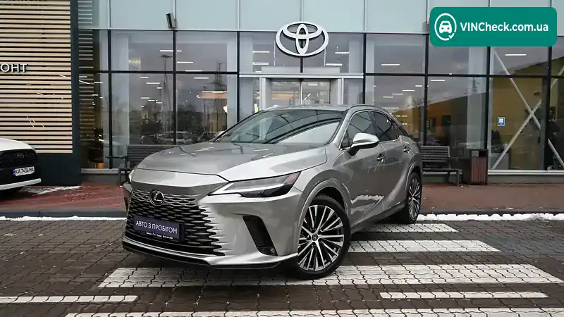 Lexus RX 2023, фото з оголошення 1 з 12, VIN JTJCHBJA702003133