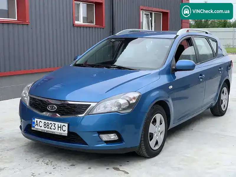 Kia Ceed 2009, фото з оголошення 1 з 20, VIN U5YHC816AAL136614