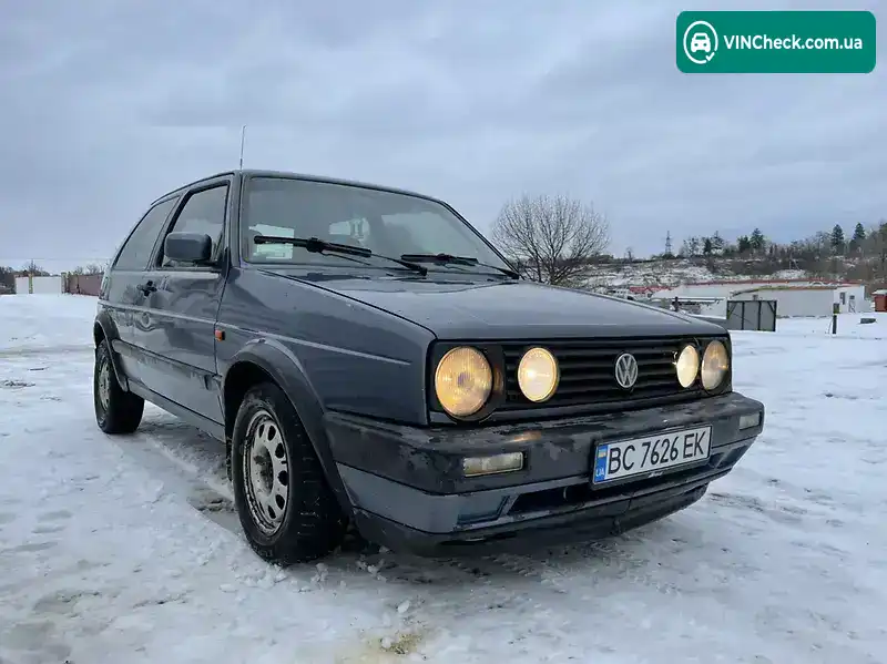 Volkswagen Golf 1986, фото з оголошення 1 з 9, VIN VWVZZZ19ZGW872627