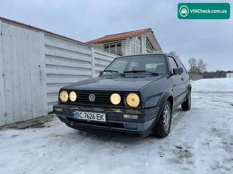 Volkswagen Golf 1986, фото з оголошення 2 з 9, VIN VWVZZZ19ZGW872627