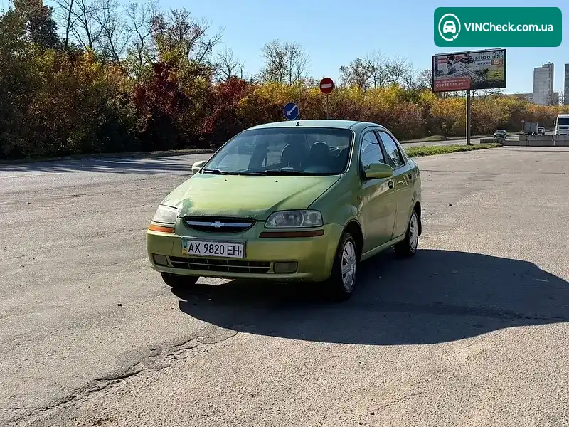 Chevrolet Aveo 2005, фото з оголошення 2 з 7, VIN Y6DSF69YE5B384374