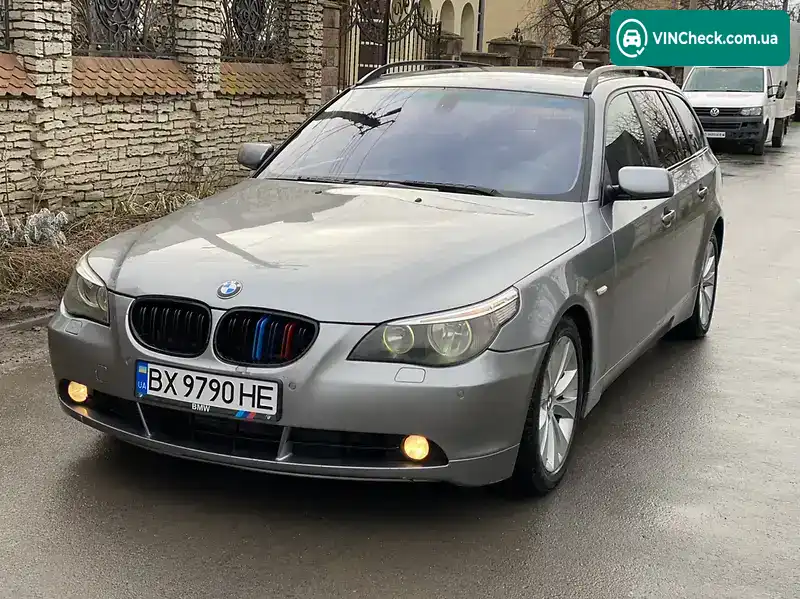 BMW 5 Series 2004, фото з оголошення 1 з 20, VIN WBANJ71070B516187