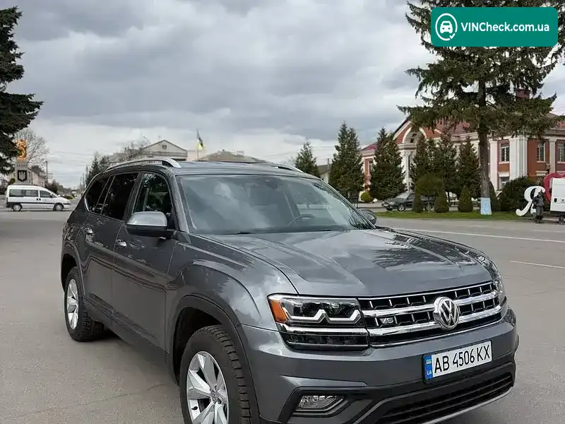 Volkswagen Atlas 2019, фото з оголошення 2 з 21, VIN 1V2WP2CA4KC550050