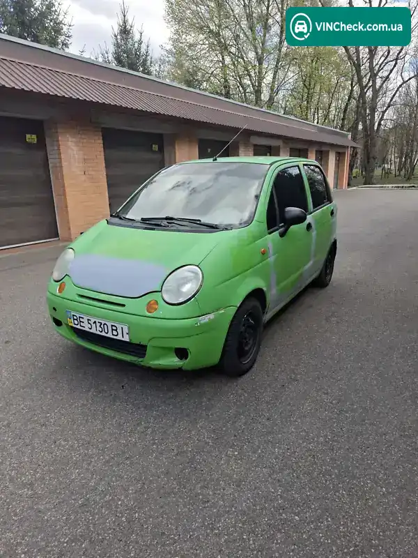 Daewoo Matiz 2003, фото з оголошення 1 з 10, VIN ULV4A11BD3A010714