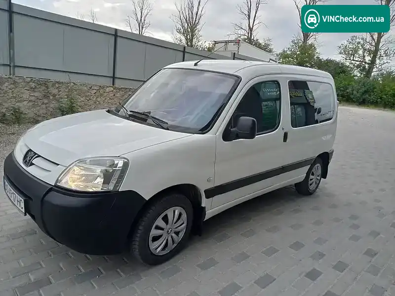 Peugeot Partner 2006, фото з оголошення 1 з 20, VIN VF3GBWJYB96168414