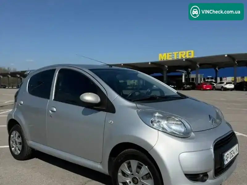 Citroen C1 2012, фото з оголошення 2 з 10, VIN VF7PNCFB089602612