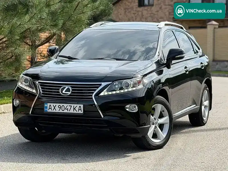 Lexus RX 2012, фото з оголошення 1 з 17, VIN 2T2BK1BA3DC185375