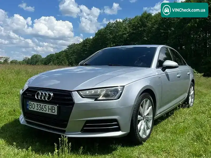 Audi A4 2016, фото з оголошення 1 з 20, VIN WAUANAF46HN027236