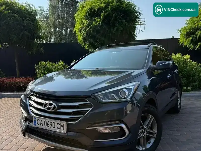 Hyundai Santa FE 2016, фото з оголошення 1 з 13, VIN 5NMZUDLB4HH014074