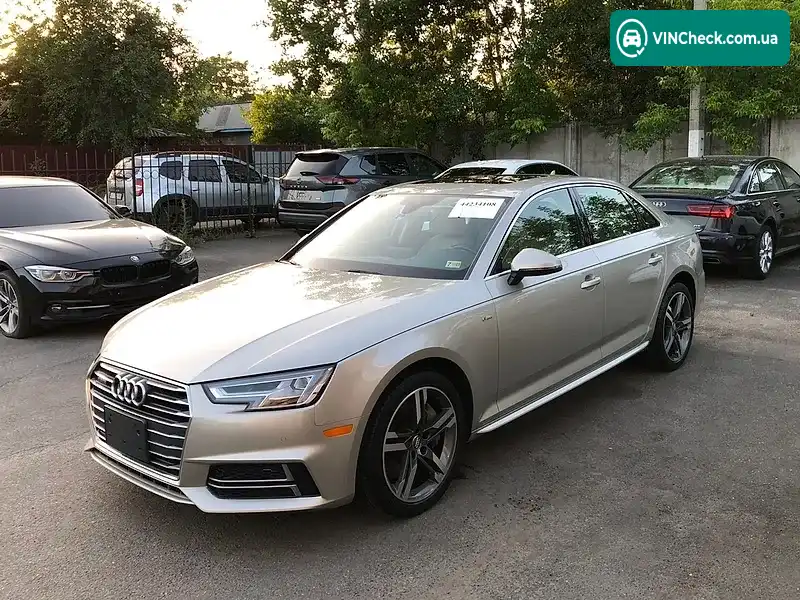 Audi A4 2017, фото з оголошення 2 з 20, VIN WAUENAF4XHN040766