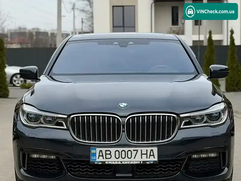 BMW 7 Series 2018, фото з оголошення 1 з 21, VIN WBA7B01090BN83368