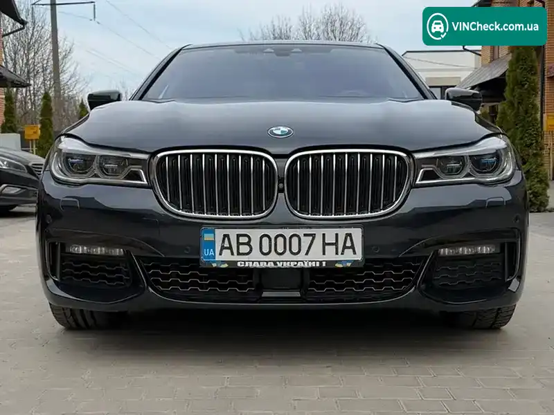 BMW 7 Series 2018, фото з оголошення 2 з 21, VIN WBA7B01090BN83368