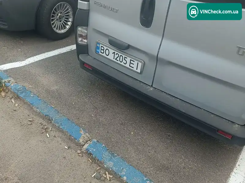 Renault Trafic 2007, фото з оголошення, VIN VF1FLBHB6TY203750