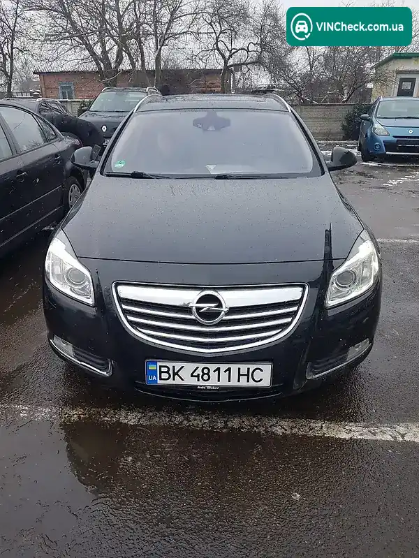 Opel Insignia 2011, фото з оголошення 2 з 10, VIN W0LGT8GMXB1208590