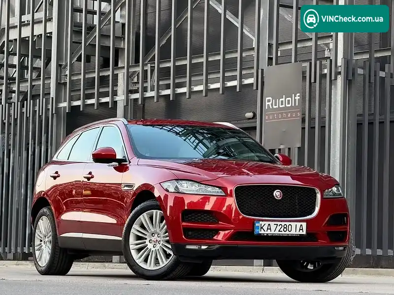 Jaguar F-Pace 2016, фото з оголошення 1 з 20, VIN SADCA2BN6HA074998