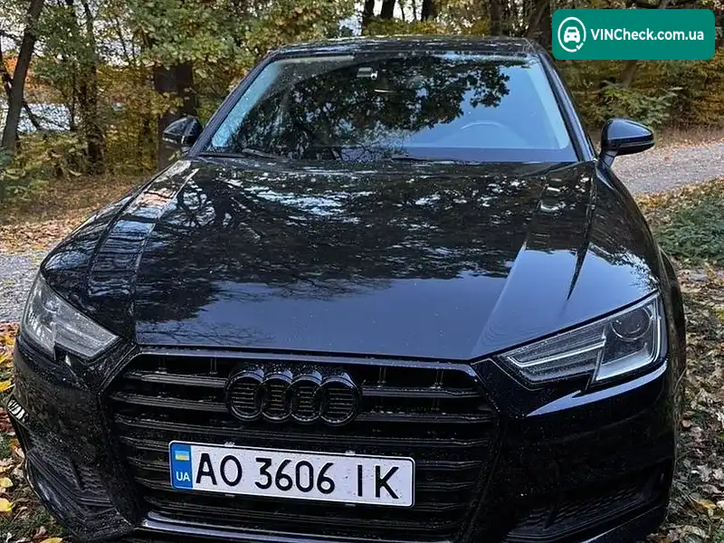 Audi A4 2019, фото з оголошення 1 з 7, VIN WAUGMAF47KN017044