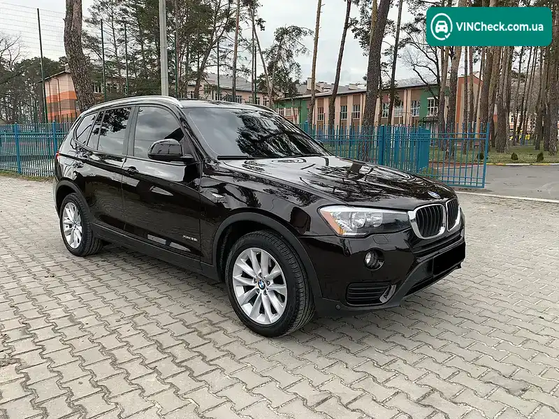 BMW X3 2015, фото з оголошення 1 з 20, VIN 5UXWX9C50F0D50935