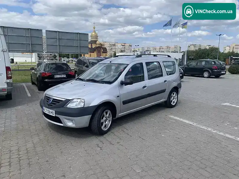 Dacia Logan 2007, фото з оголошення, VIN UU1KSDAFH37367673