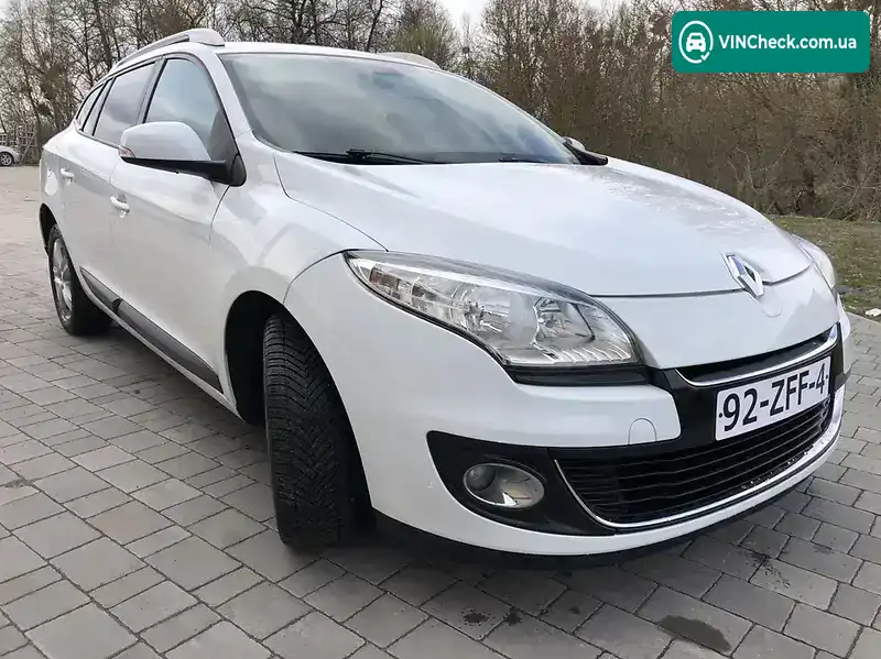 Renault Megane 2012, фото з оголошення 1 з 20, VIN VF1KZ140647954619