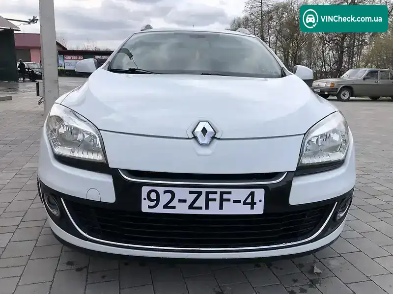 Renault Megane 2012, фото з оголошення 2 з 20, VIN VF1KZ140647954619