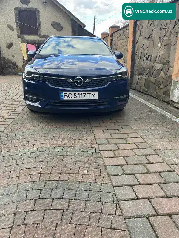 Opel Astra 2020, фото з оголошення 2 з 21, VIN W0VBE8EV4L8007297