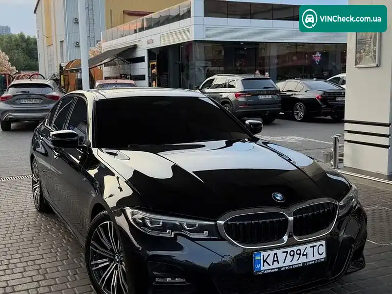 BMW 3 Series 2020, фото з оголошення 1 з 20, VIN WBA5V5103MFK42705