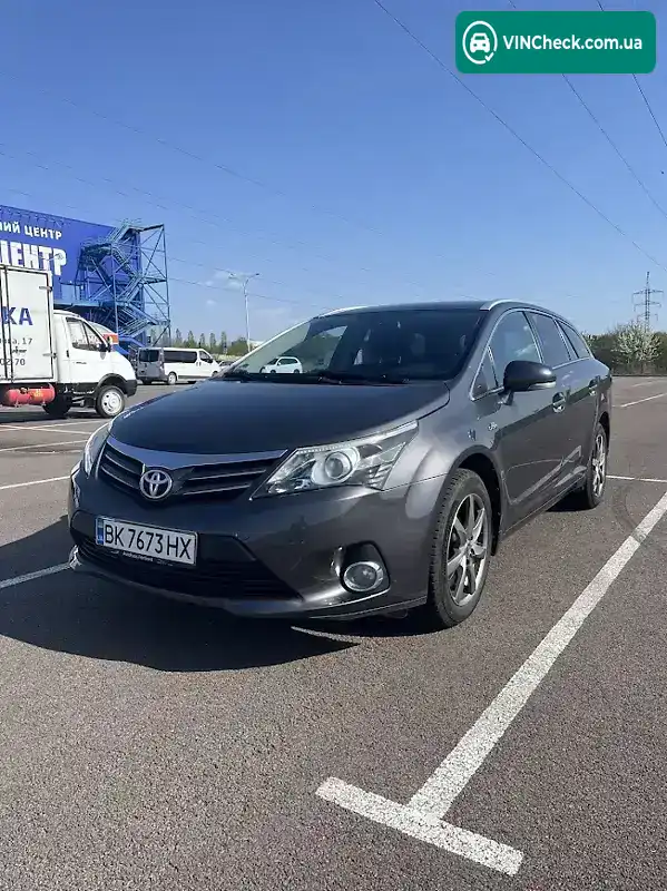 Toyota Avensis 2012, фото з оголошення 2 з 21, VIN SB1EB76L50E032539