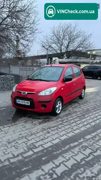 Hyundai i10 2008, фото з оголошення 2 з 13, VIN MALAM51CP9M193443