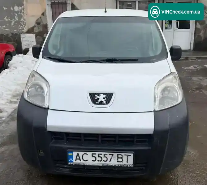Peugeot Bipper 2008, фото з оголошення 1 з 20, VIN VF3AA8HSC84257503