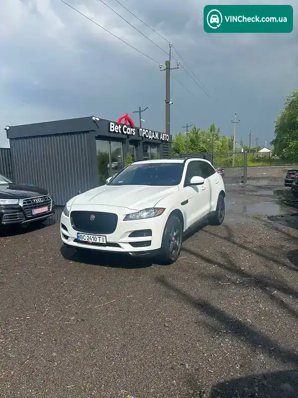 Jaguar F-Pace 2017, фото з оголошення 1 з 21, VIN SADCJ2FX0JA276429