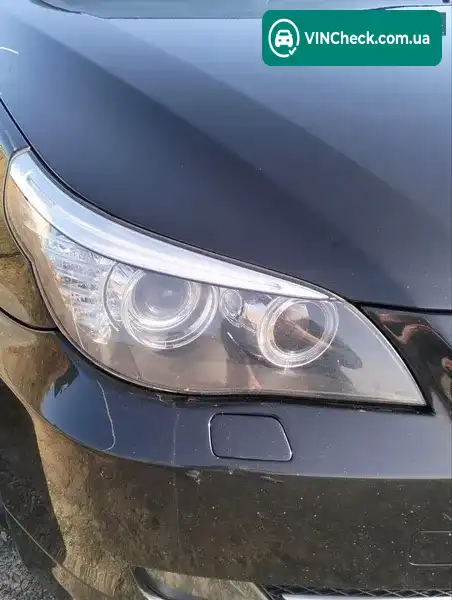 BMW 5 Series 2008, фото з оголошення 1 з 20, VIN WBAPX31070C017738