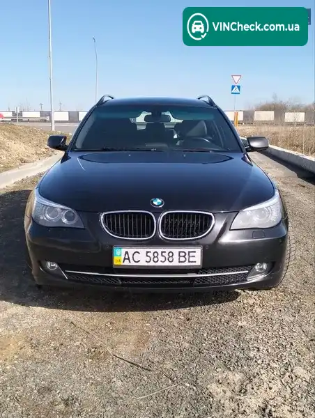 BMW 5 Series 2008, фото з оголошення 2 з 20, VIN WBAPX31070C017738