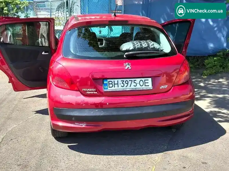 Peugeot 207 2007, фото з оголошення 2 з 15, VIN VF3WC5FWF34042135