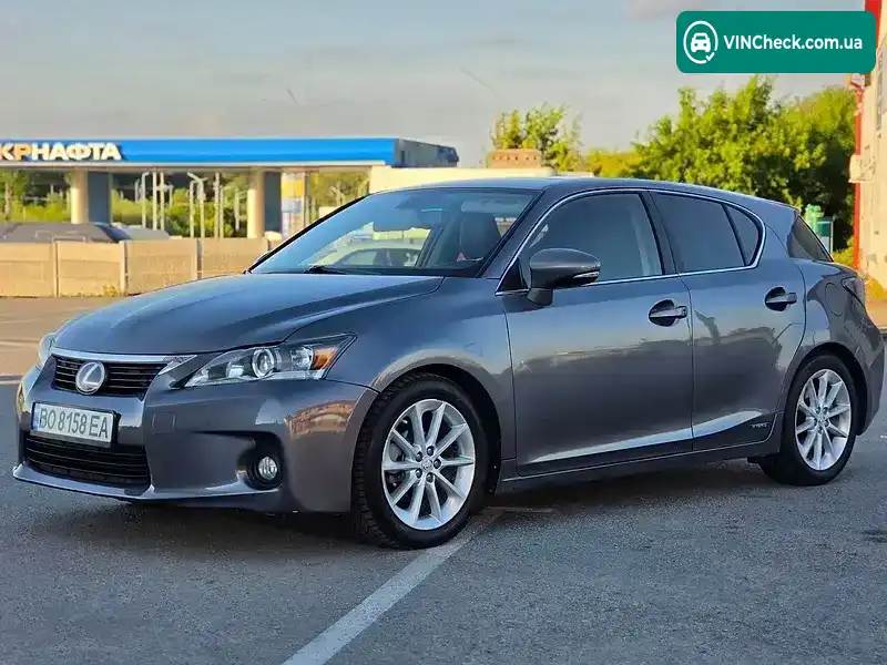 Lexus CT 2012, фото з оголошення 1 з 20, VIN JTHKD5BH5C2099998