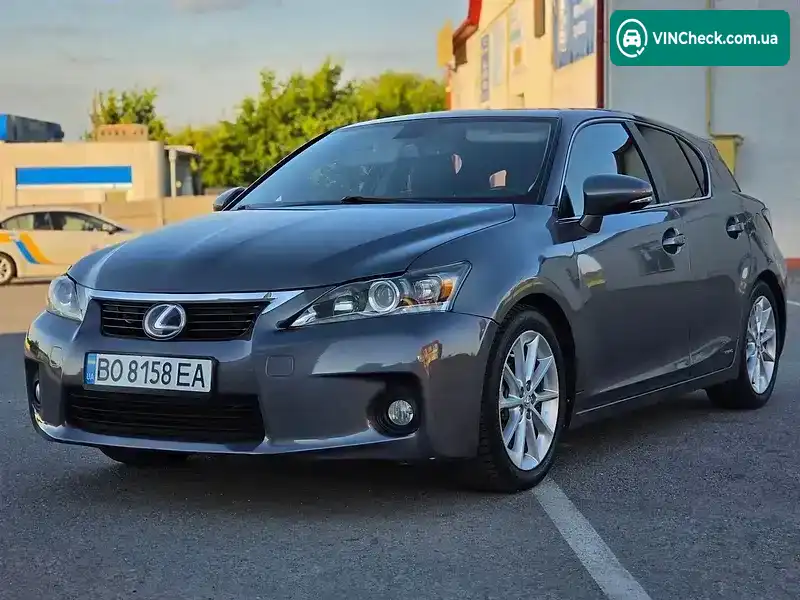 Lexus CT 2012, фото з оголошення 2 з 20, VIN JTHKD5BH5C2099998