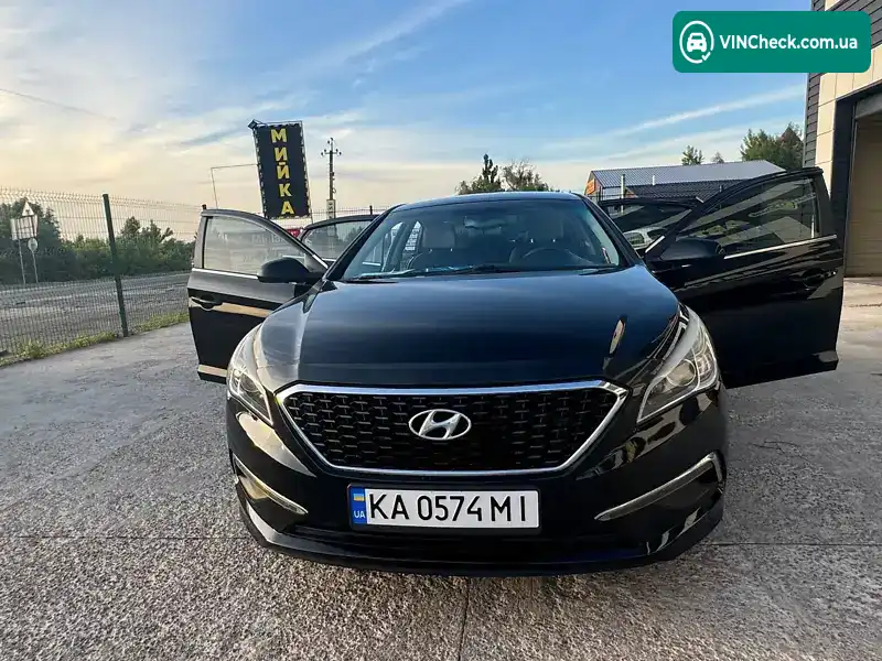 Hyundai Sonata 2015, фото з оголошення 2 з 17, VIN 5NPE24AF1GH282799
